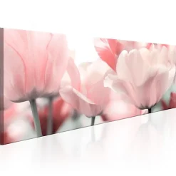 Tableau Fleurs Pink Tulips 150x50 cm
