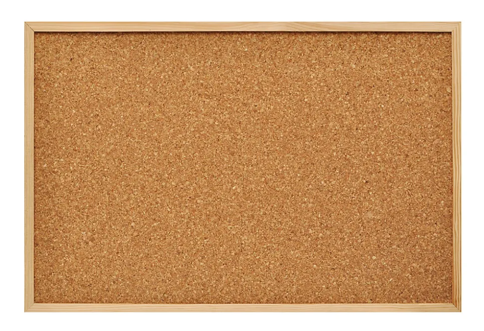 Tableau liège cadre en bois L.60 x l.40 cm