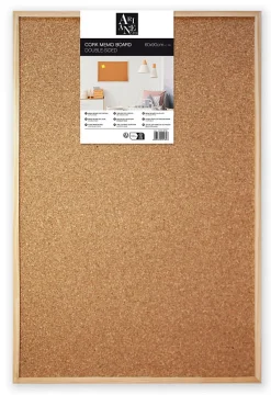 Tableau liège double face cork 4u l.60 x H.90 cm