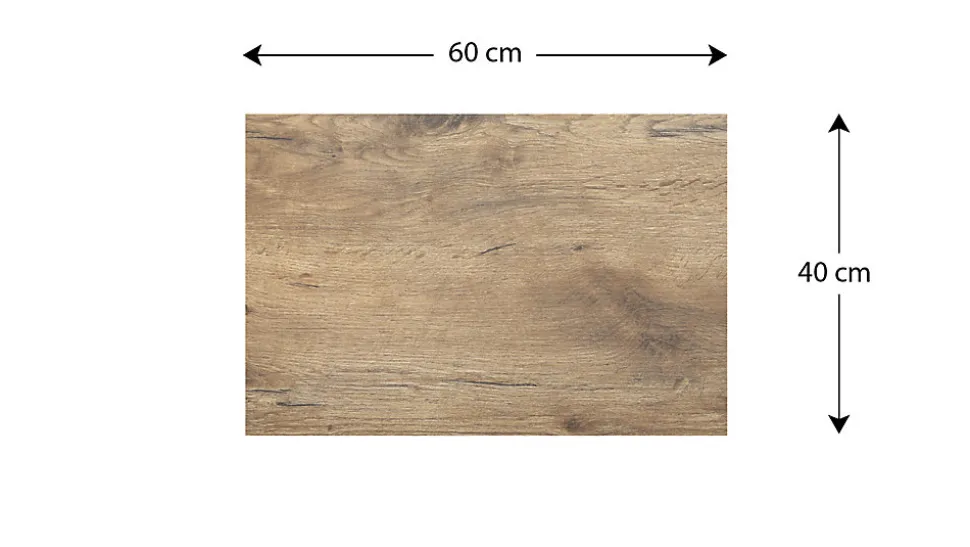 Tableau Magnétique en Métal Motif Bois Tronc Cernes de Bois 60x40cm, MetalBoards pour tout type d'Aimants