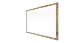Tableau Magnétique en Métal Motif Bois Tronc Cernes de Bois 60x40cm, MetalBoards pour tout type d'Aimants