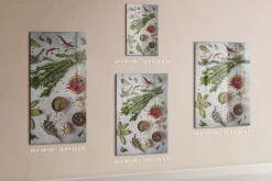 Tableau Magnétique Mural Tulup 60x120 cm Herbes Idéal Bureau Et Maison