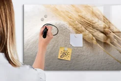 Tableau Magnétique Mural Wallfluent 90x60 cm Farine Marqueur noir Idéal Bureau Et Maison