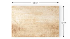 Tableau magnétique pour aimants METALboards, bois massif 60x40 cm + ensemble d'accessoires GRATUIT