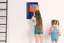 Tableau Magnétique Tulup 40x60 cm Couleur bleu marine Mémos & Organisation