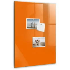 Tableau Magnétique Tulup 40x60 cm Couleur orange Mémos & Organisation