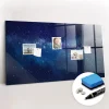 Tableau Magnétique Wallfluent 120x60 cm Étoiles du ciel sombre Marqueur blanc Mémos & Organisation
