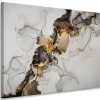Tableau MARBRE Abstraktion Motif 120cm x 80cm - Parfait pour décorer votre salon, chambre ou bureau avec un design unique et élég
