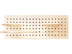Tableau mémo perforé en bois L.80 x H.30 cm Ariane