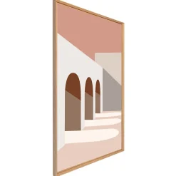 Tableau mural encadré architecture 65x97 cm Fabriqué en France