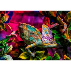 Tableau sur toile caméléon 30x45 cm Fabriqué en France