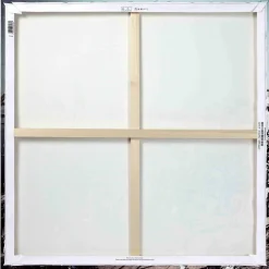 Tableau sur toile fleur de lumière 90x90 cm Fabriqué en France