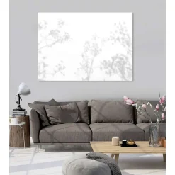 Tableau toile en kit ANETH DOUX 180 x 130 cm - Toile textile sans PVC, Made in France par Scenolia
