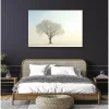 Tableau toile en kit CHENE BLANC 140 x 95 cm - Toile textile sans PVC, Made in France par Scenolia