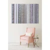 Tableau toile en kit IMMEUBLES R 180 x 130 cm - Toile textile sans PVC, Made in France par Scenolia