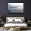 Tableau toile en kit KILCHURN CASTLE 140 x 95 cm - Toile textile sans PVC, Made in France par Scenolia