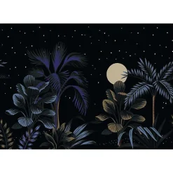 Tableau toile en kit NUIT ETOILEE 180 x 130 cm - Toile textile sans PVC, Made in France par Scenolia