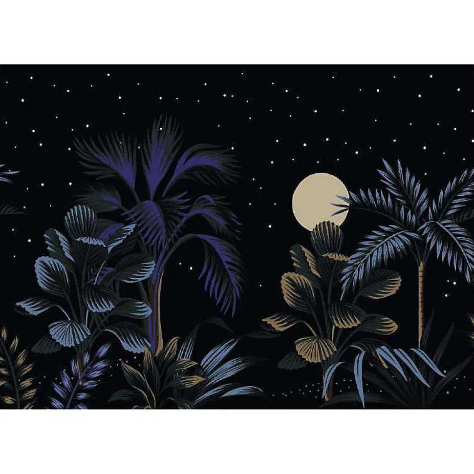 Tableau toile en kit NUIT ETOILEE 180 x 130 cm - Toile textile sans PVC, Made in France par Scenolia