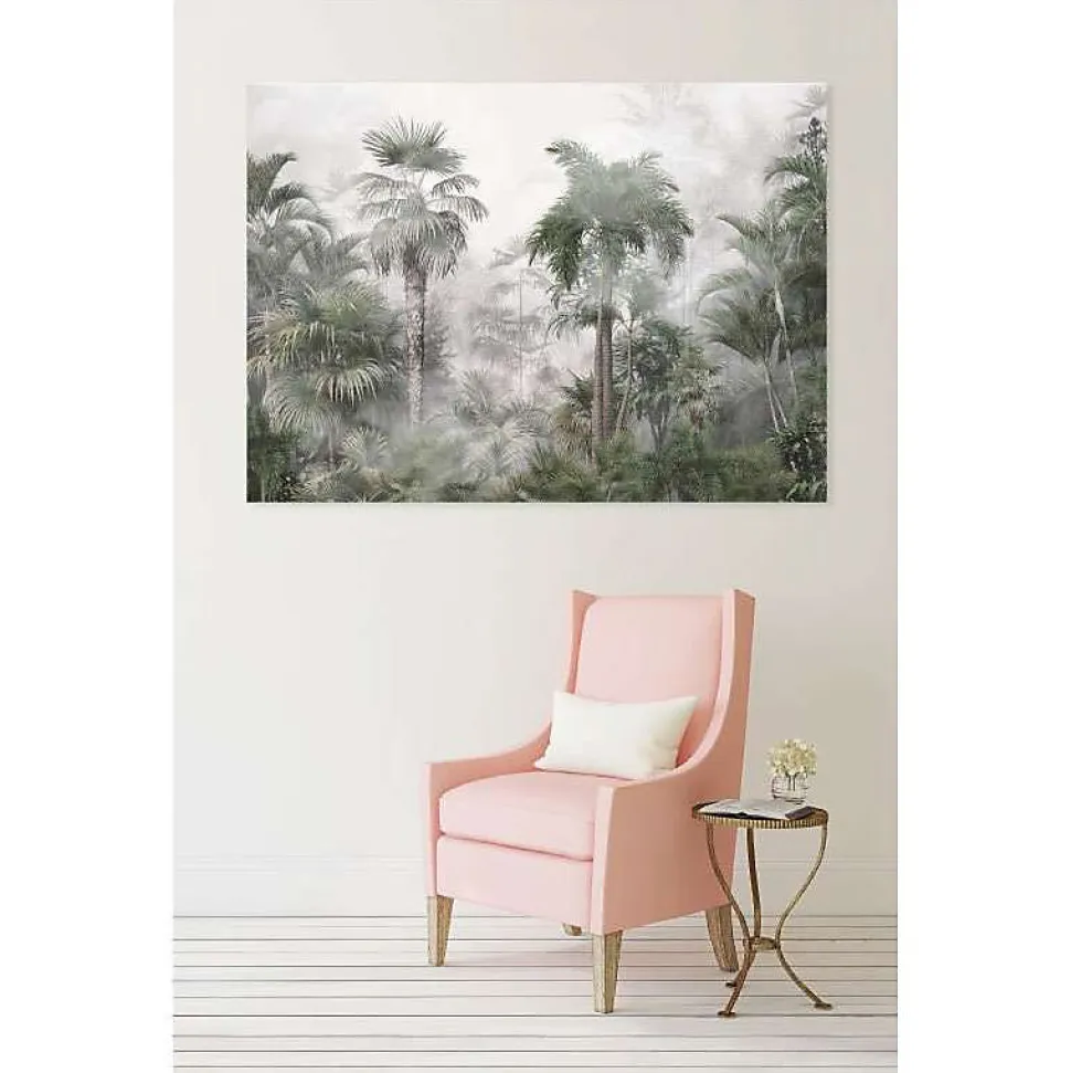 Tableau toile en kit VOILE BRUMEUX 180 x 130 cm - Toile textile sans PVC, Made in France par Scenolia