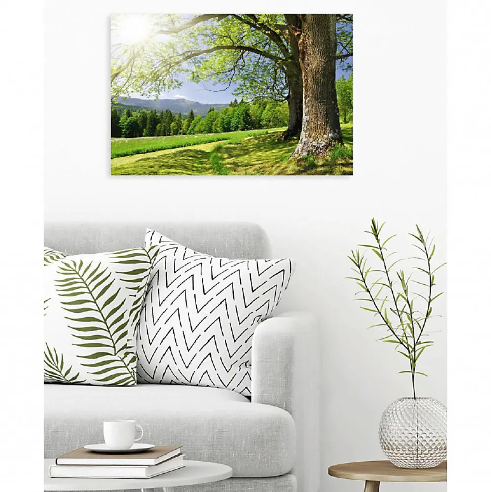 Tableau toile XXL en kit Oree Du Bois 90 x 60 cm - Toile textile sans PVC