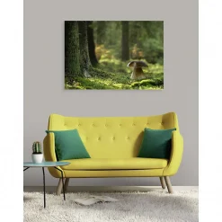 Tableau toile XXL en kit Champignon Des Bois 130 x 90 cm - Toile textile sans PVC