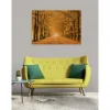 Tableau toile XXL en kit Allee Cavaliere 130 x 90 cm - Toile textile sans PVC