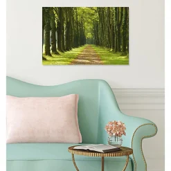 Tableau toile XXL en kit Un Dimanche À La Campagne 60 x 40 cm - Toile textile sans PVC