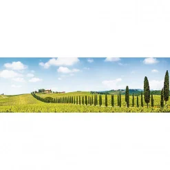 Tableau toile XXL en kit Toscane 130 x 40 cm - Toile textile sans PVC