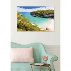 Tableau toile XXL en kit Majorque 90 x 60 cm - Toile textile sans PVC