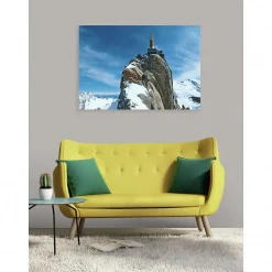 Tableau toile XXL en kit Aiguille Du Midi 130 x 90 cm - Toile textile sans PVC