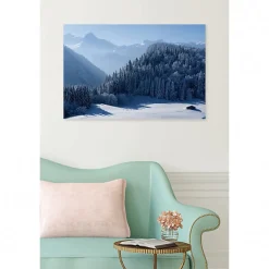 Tableau toile XXL en kit Samoëns 90 x 60 cm - Toile textile sans PVC