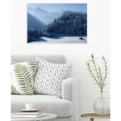 Tableau toile XXL en kit Samoëns 90 x 60 cm - Toile textile sans PVC