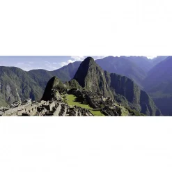 Tableau toile XXL en kit Machu Picchu 180 x 60 cm - Toile textile sans PVC