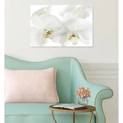 Tableau toile XXL en kit Orchidee 60 x 40 cm - Toile textile sans PVC