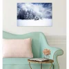 Tableau toile XXL en kit Sous La Neige 60 x 40 cm - Toile textile sans PVC