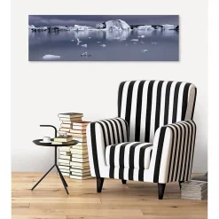 Tableau toile XXL en kit Silence 130 x 40 cm - Toile textile sans PVC