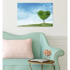 Tableau toile XXL en kit Mon Arbre Coeur 60 x 40 cm - Toile textile sans PVC