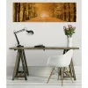 Tableau toile XXL en kit Allée Cavalière 130 x 40 cm - Toile textile sans PVC