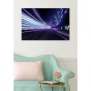 Tableau toile XXL en kit Lazer Race 90 x 60 cm - Toile textile sans PVC