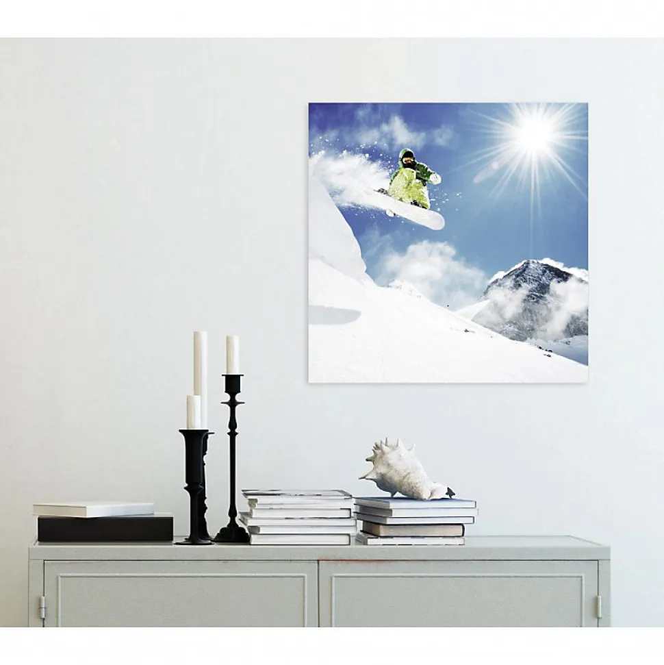 Tableau verre acrylique Grab 60 x 60 cm - Décoration murale photo pour la maison