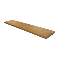Tablette Bois Teck Huilé Rectangle - Etagère Murale - 18x180x900mm - Etagère de Bureau, Cuisine, Salle de bain, Salon