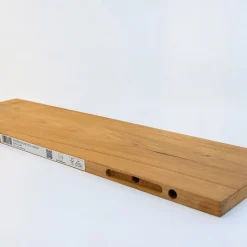 Tablette Bois Teck Huilé Rectangle - Etagère Murale - 18x180x600mm - Etagère de Bureau, Cuisine, Salle de bain, Salon