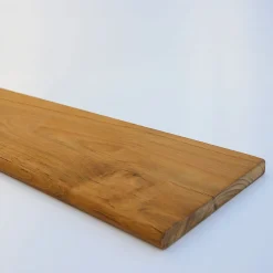 Tablette Bois Teck Huilé Rectangle - Etagère Murale - 18x180x600mm - Etagère de Bureau, Cuisine, Salle de bain, Salon