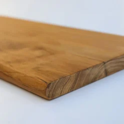 Tablette Bois Teck Huilé Rectangle - Etagère Murale - 18x180x600mm - Etagère de Bureau, Cuisine, Salle de bain, Salon