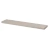 Tablette murale avec fixation invisible GoodHome Cusko effet chêne clair 118 cm