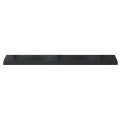 Tablette murale avec fixation invisible GoodHome Cusko noir 118 cm