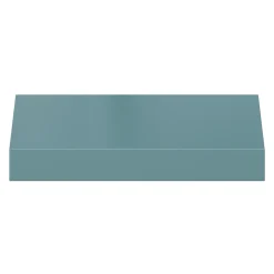 Tablette murale avec fixation invisible GoodHome Cusko bleu canard 30 cm