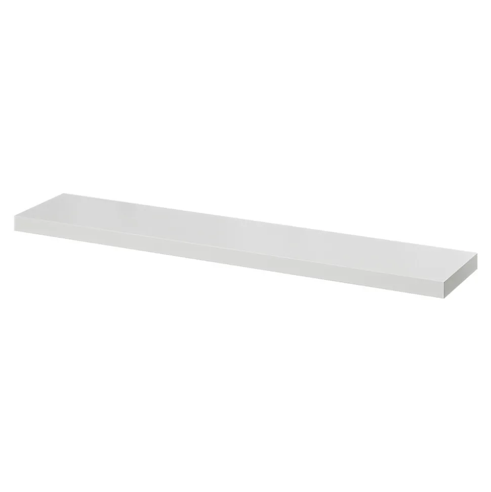 Tablette murale avec fixation invisible GoodHome Cusko gris 118 cm