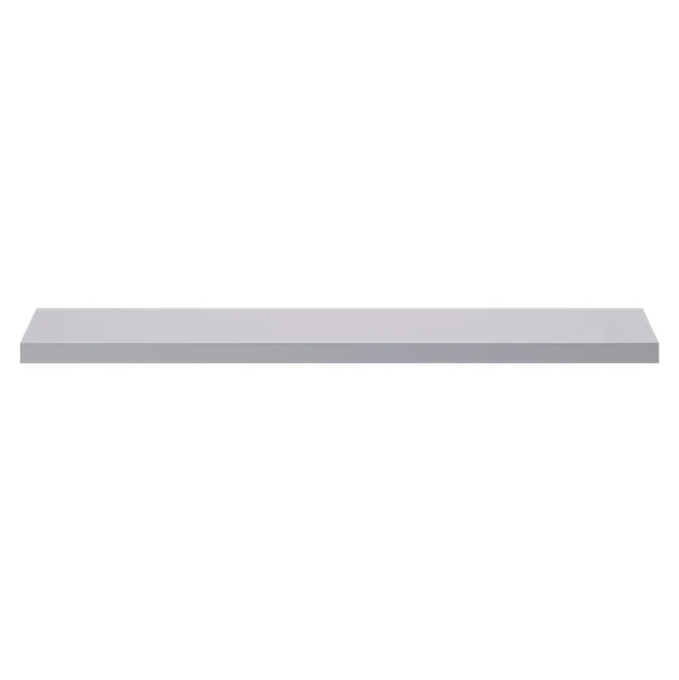 Tablette murale avec fixation invisible GoodHome Cusko gris 118 cm