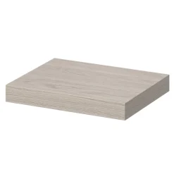 Tablette murale avec fixation invisible GoodHome Cusko effet chêne clair 30 cm